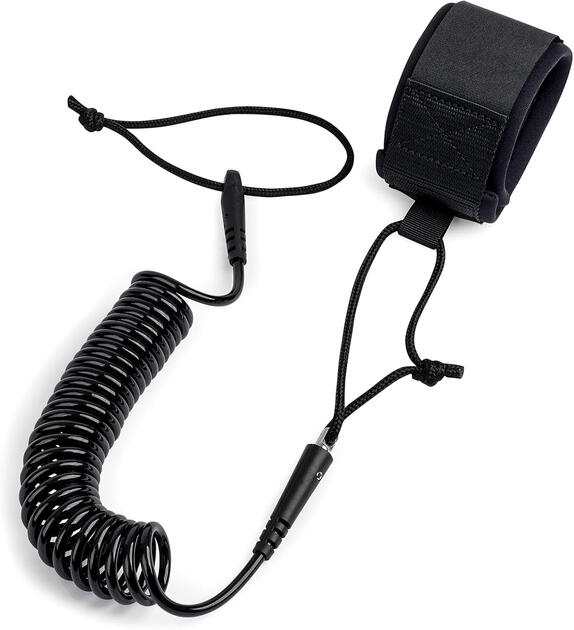 abahub premium coiled sup leash abahub premium coiled sup leash