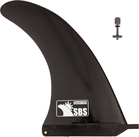 sbs 10 inch surfboard center fin